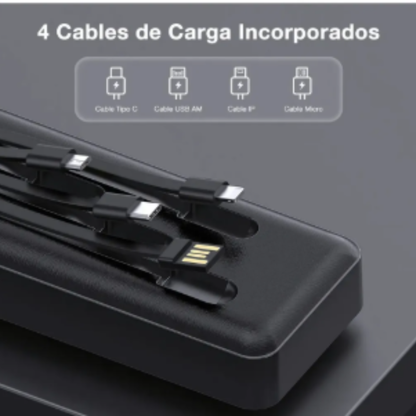 CARGADOR PORTATIL POWER BANK - 1HORA