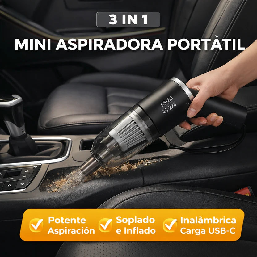 Aspiradora Portátil 3 En 1