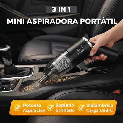 Aspiradora Portátil 3 En 1